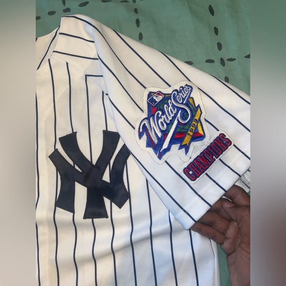 MLB Derek Jeter World Series Majestic Jersey Size S - Picture 4 of 6